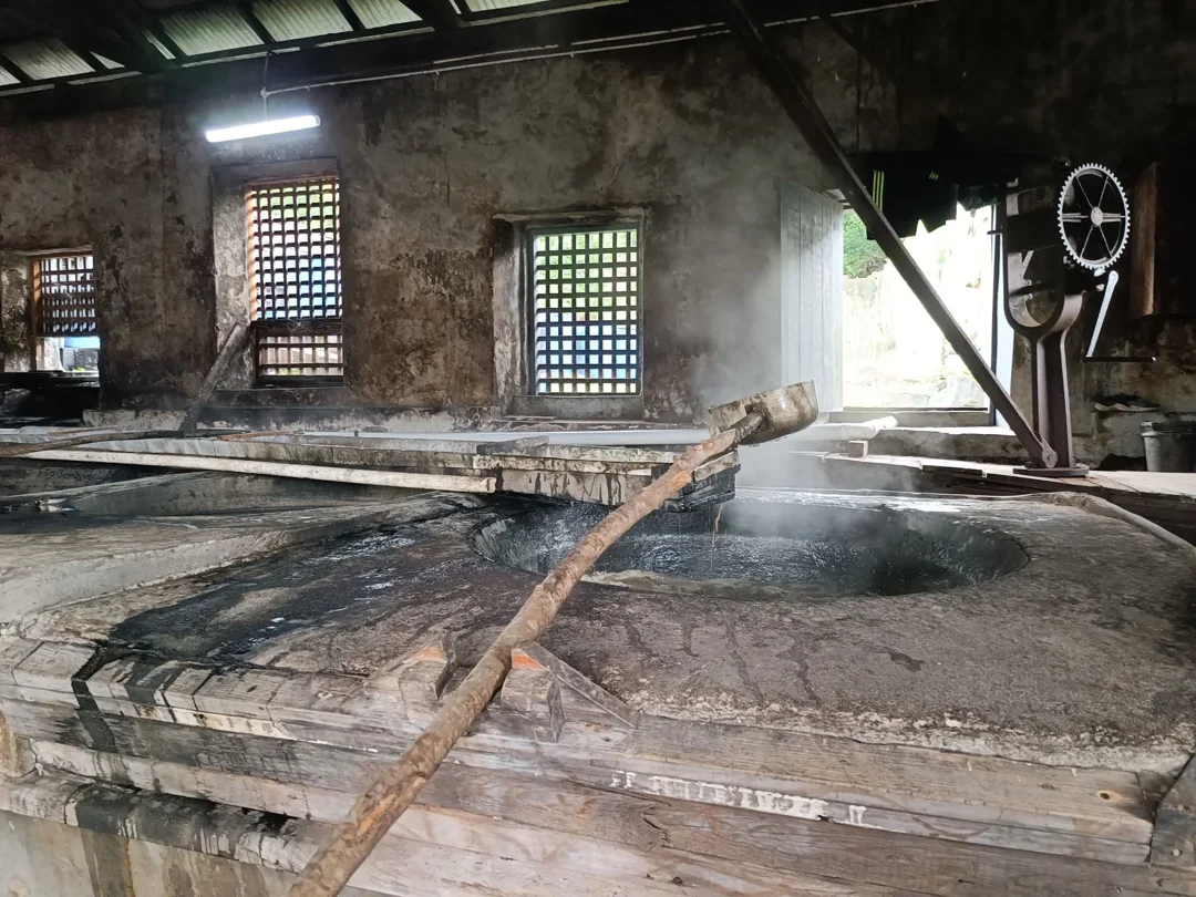 Distillerie dans un cadre naturel